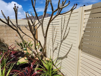 Secure Fit Fencing Perth, Custom made aluminium slat Fencing, gates and privacy screens