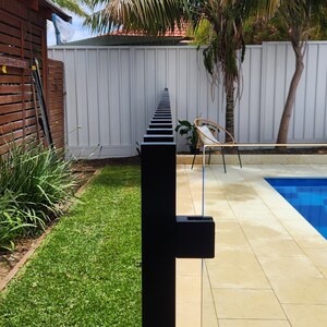 Secure Fit Fencing Perth, Custom made vertical batten pool fencing, gates and privacy screens