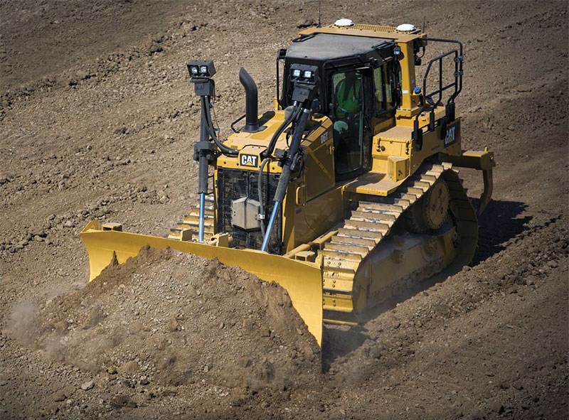 yellow hire dozers