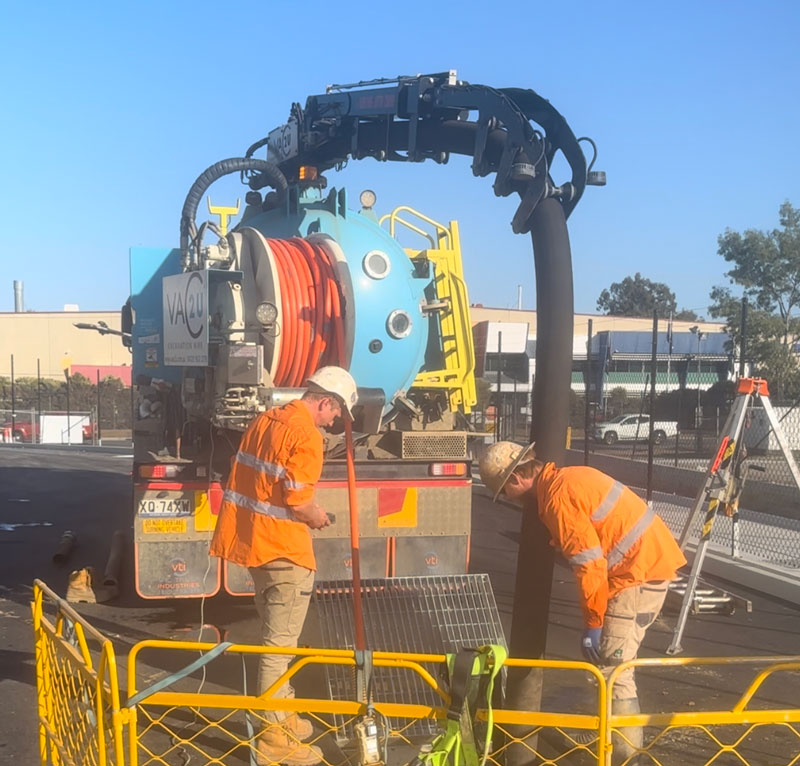 Drain Cleaning Services Jet Rodding of Pipes and Drains Vac2U