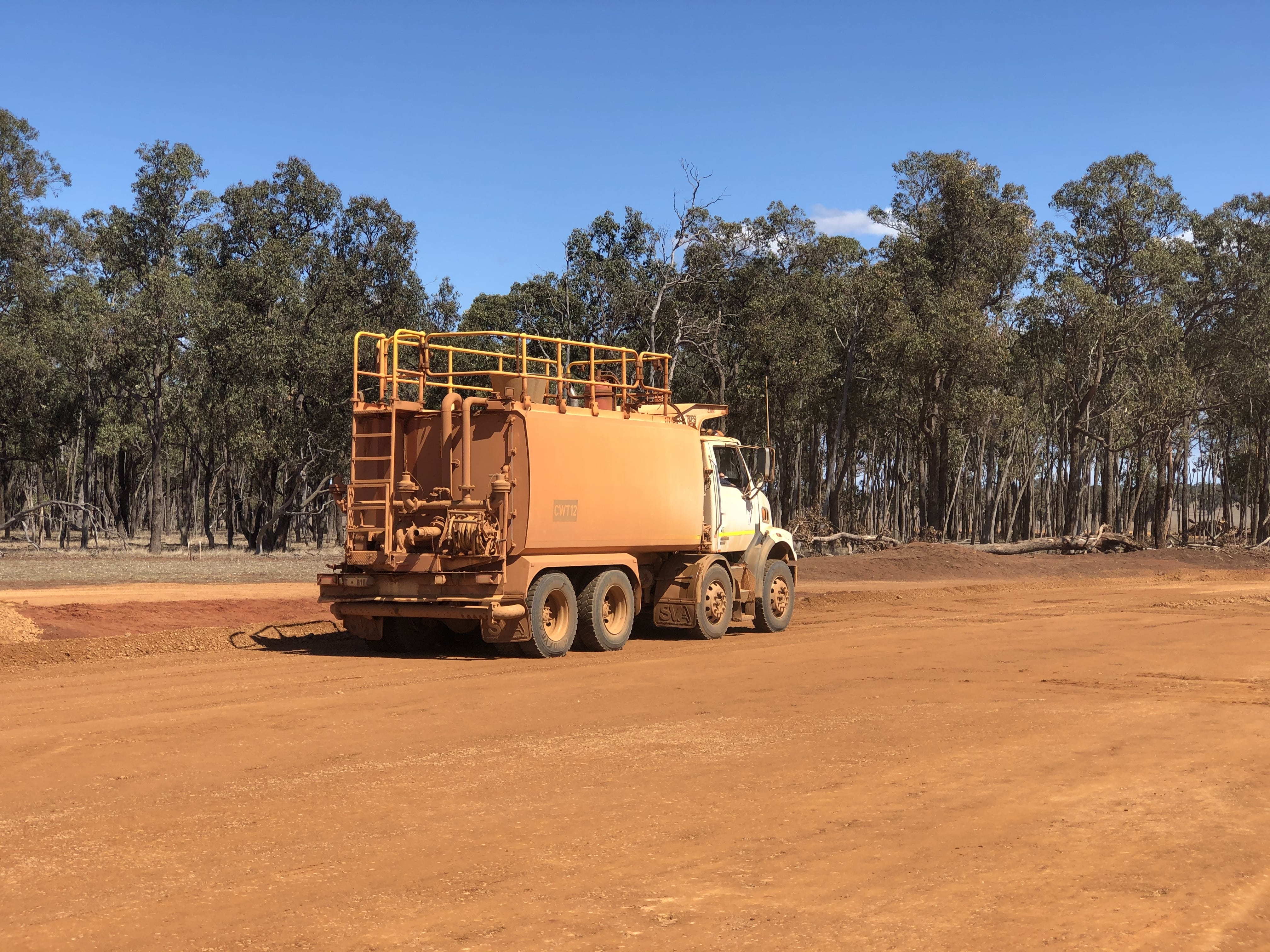 Water Cart Hire & Water Truck Hire Western Australia Vernice