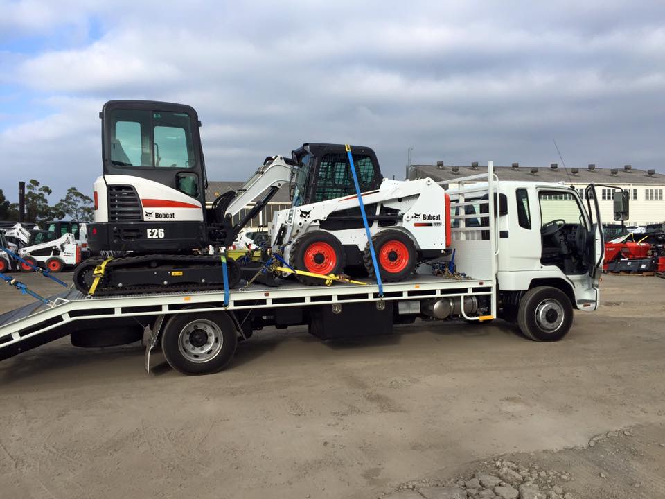 Marlowe Transport - Moving Excavator and Skid Steer