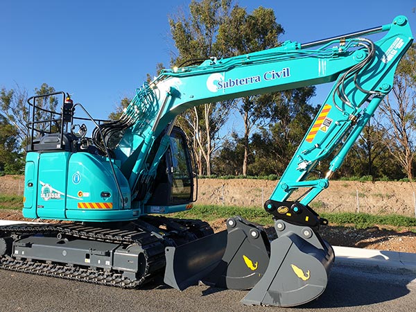 SubTerra-Bulk Excavation Services Excavator-On-Site-2-Sydney