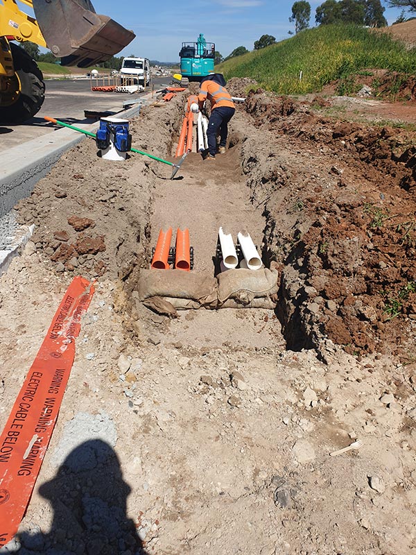 SubTerra Drainage Installation - Schofields Road Stage 3 - BMD