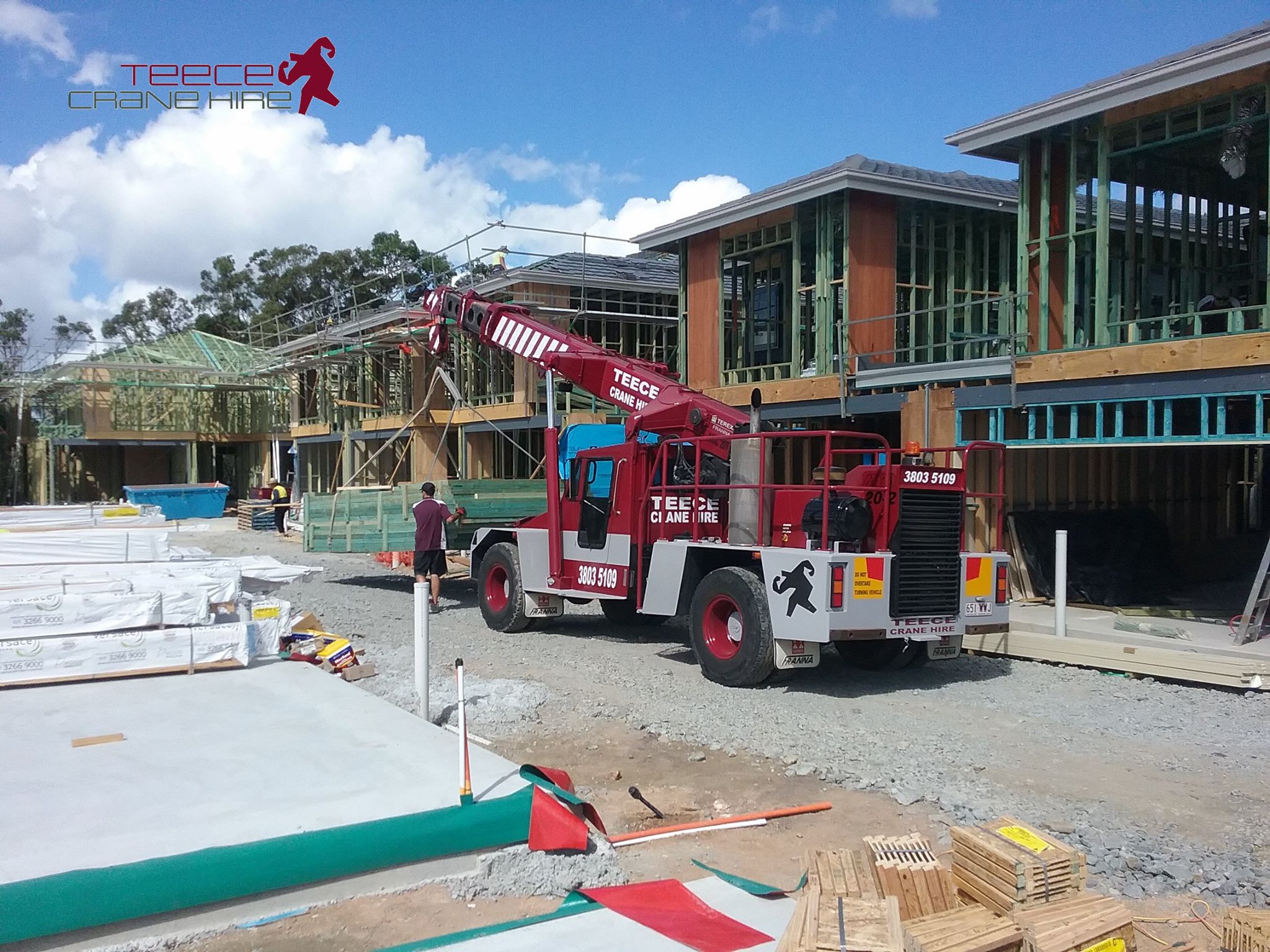 Teece Crane Hire - Hire On Site Constructing