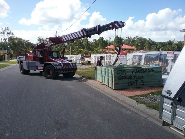 Teece Crane Hire - Franna Hire Logan