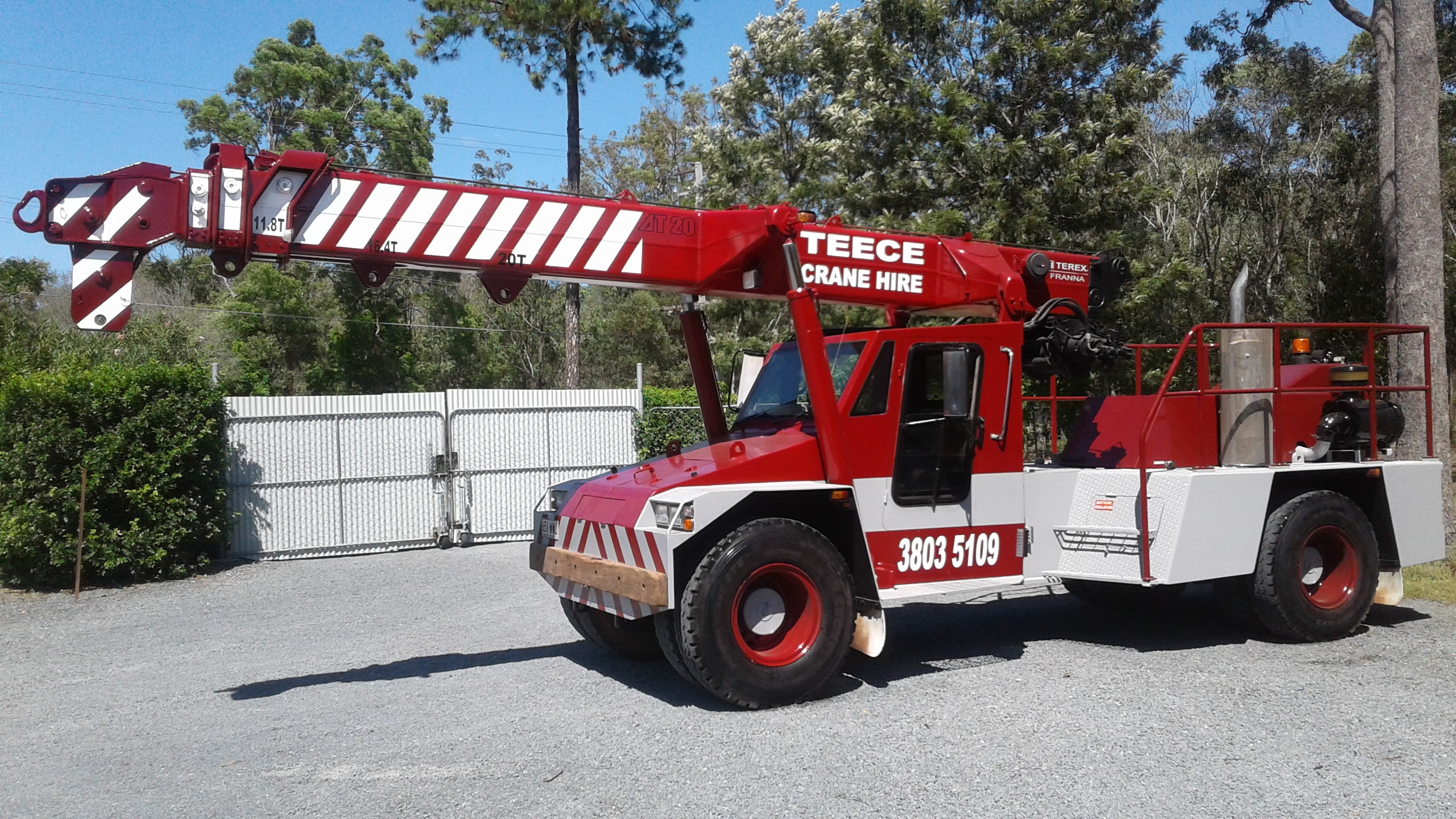 Teece Crane Hire - Franna And Mobile Crane Rental - Brisbane