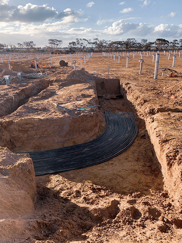 All Energy Contracting Cable Laying Sumner