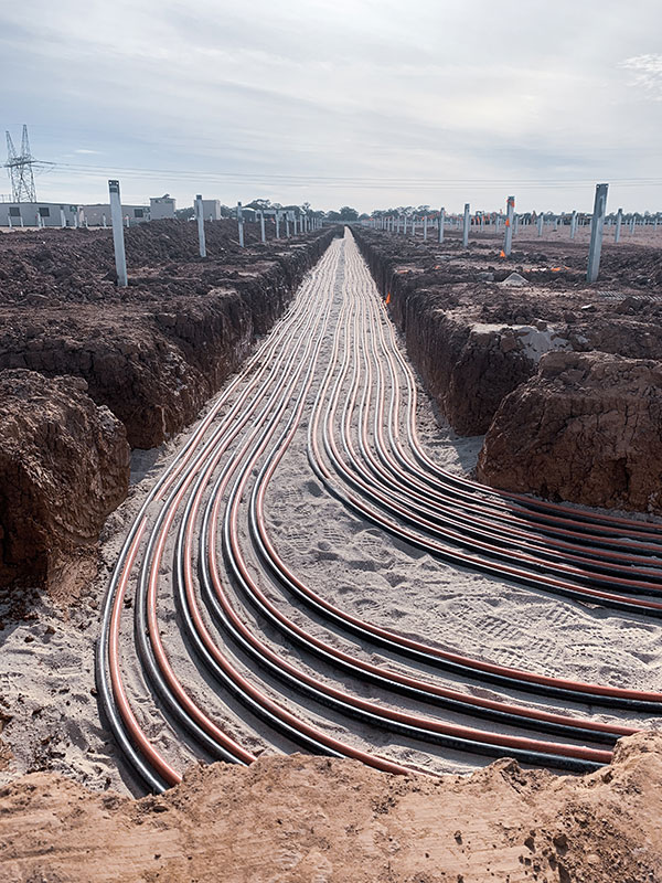 All Energy Contracting Services, power Infrastructure and Solar Farms Sumner, Queensland, Australia