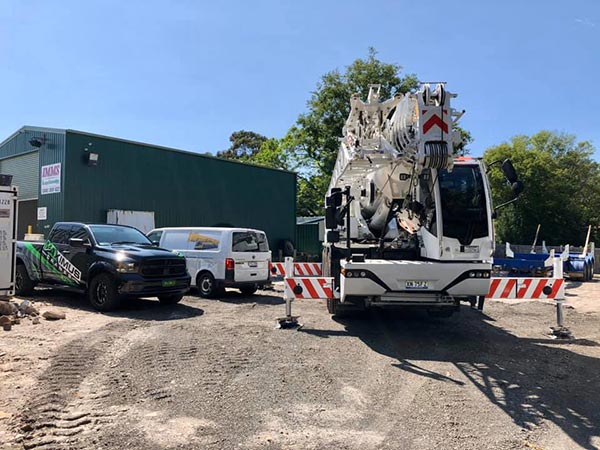 Maximus Cranes mobile crane hire Sydney Metro